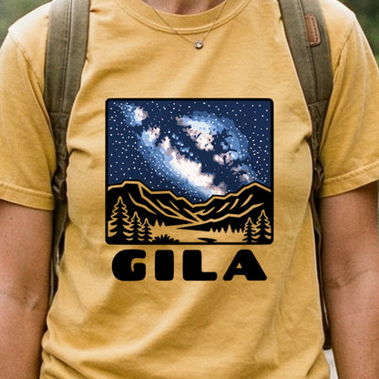 Gila National Forest at Night Cotton T-Shirt