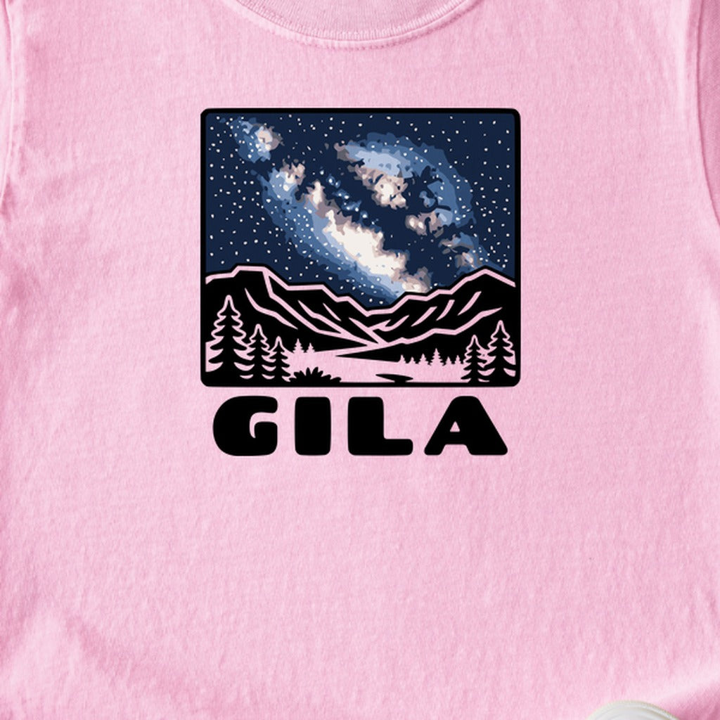 Gila National Forest at Night Kids Cotton T-Shirt