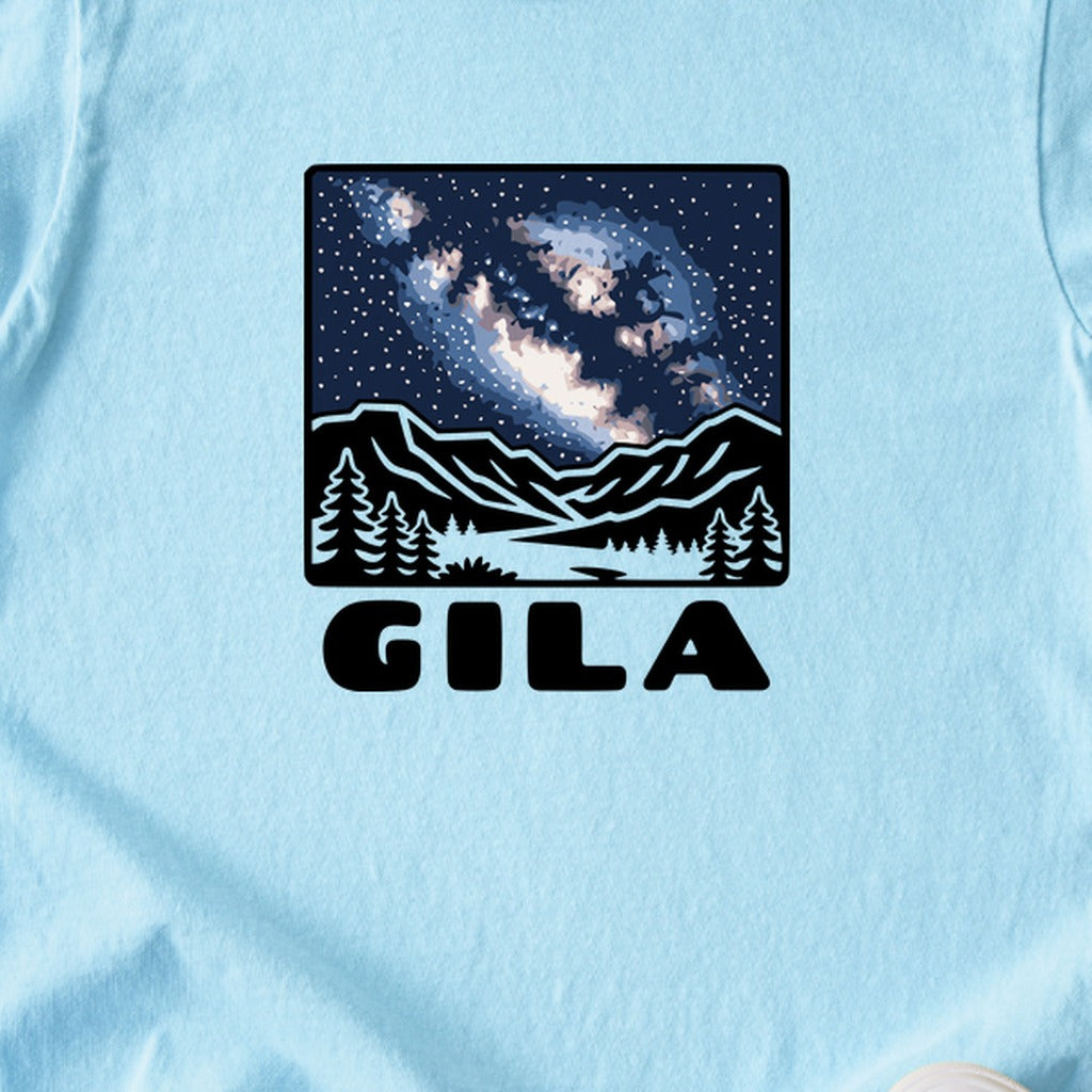 Gila National Forest at Night Kids Cotton T-Shirt
