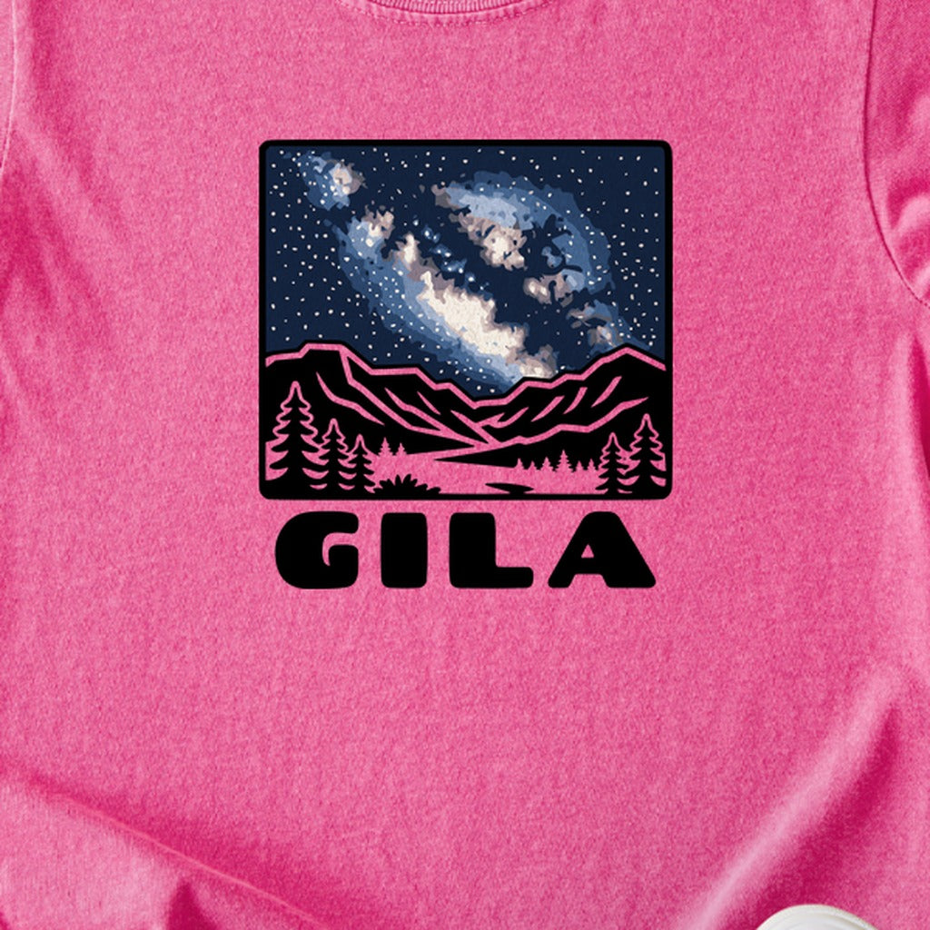 Gila National Forest at Night Kids Cotton T-Shirt