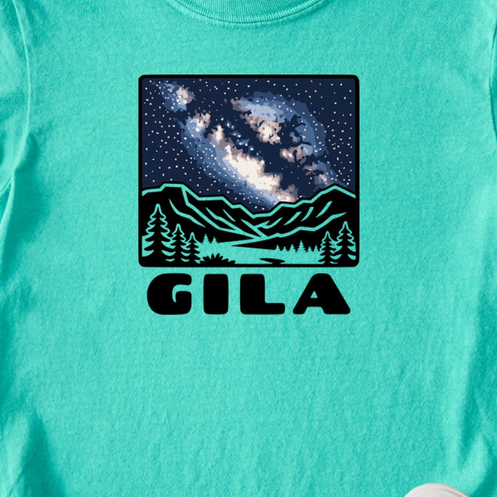 Gila National Forest at Night Kids Cotton T-Shirt