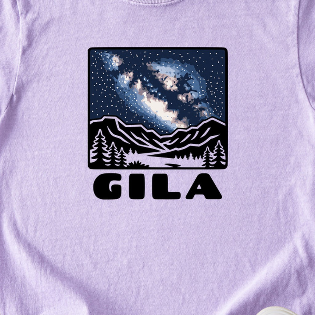 Gila National Forest at Night Kids Cotton T-Shirt