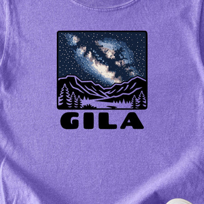 Gila National Forest at Night Kids Cotton T-Shirt