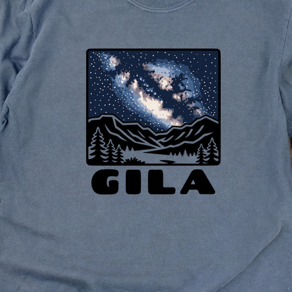 Gila National Forest at Night Cotton Long Sleeve