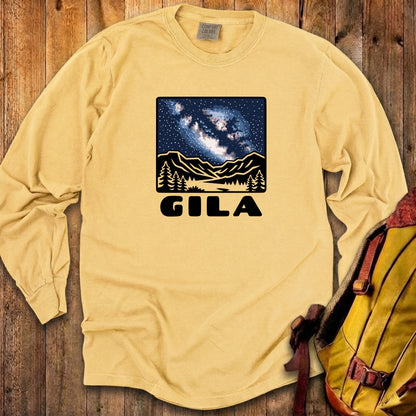 Gila National Forest at Night Cotton Long Sleeve