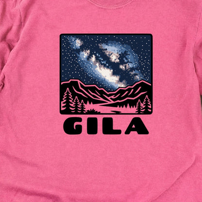 Gila National Forest at Night Cotton Long Sleeve