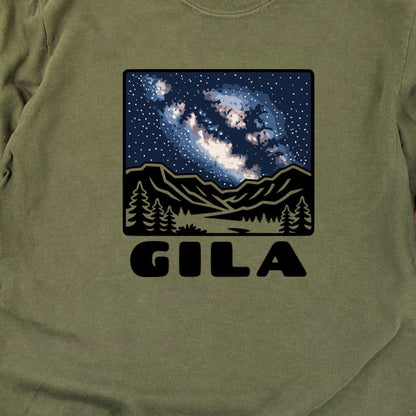 Gila National Forest at Night Cotton Long Sleeve