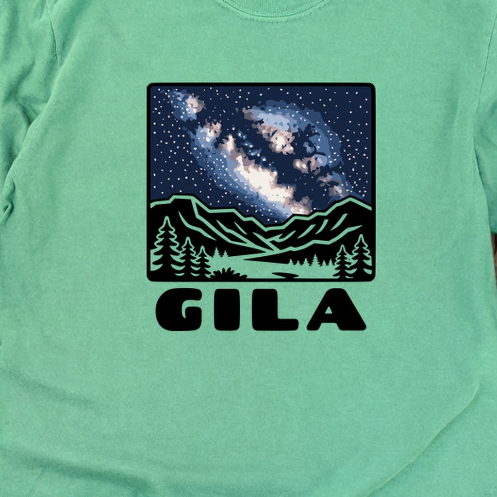 Gila National Forest at Night Cotton Long Sleeve