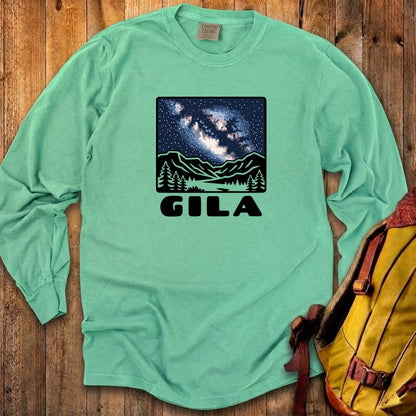 Gila National Forest at Night Cotton Long Sleeve