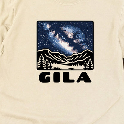 Gila National Forest at Night Cotton Long Sleeve