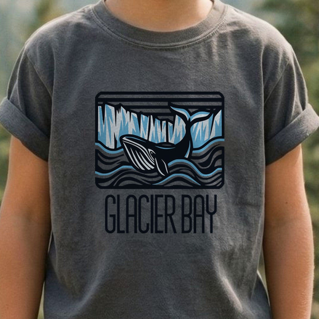 Glacier Bay National Park Kids Cotton T-Shirt