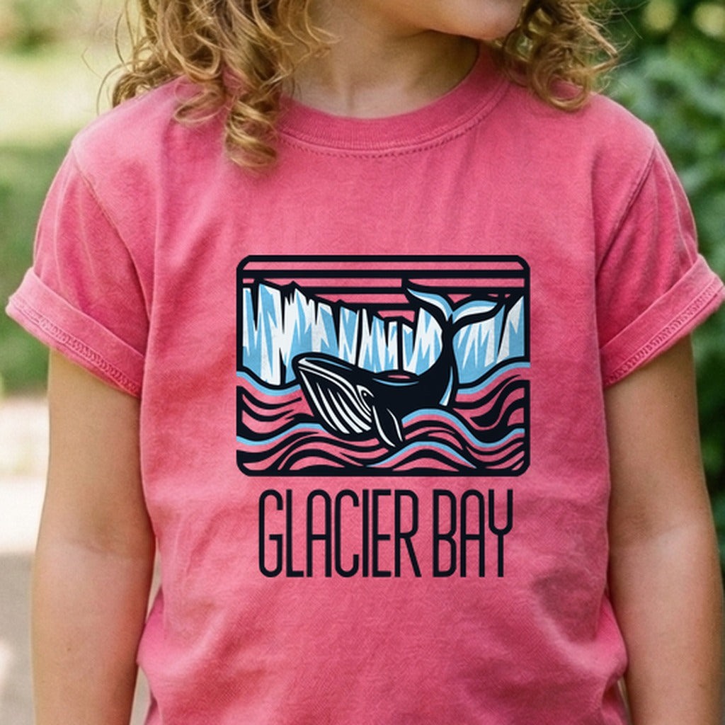 Glacier Bay National Park Kids Cotton T-Shirt