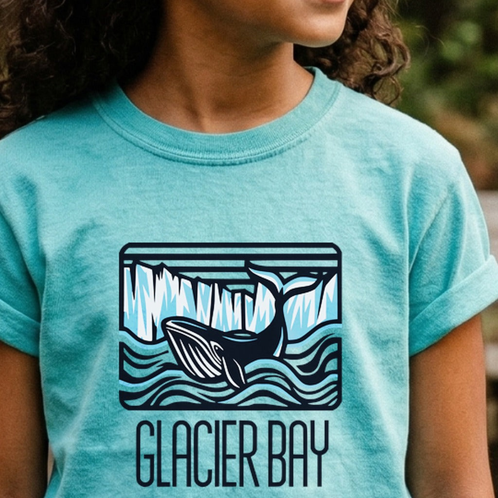 Glacier Bay National Park Kids Cotton T-Shirt