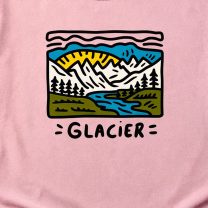 Glacier National Park Cotton T-Shirt