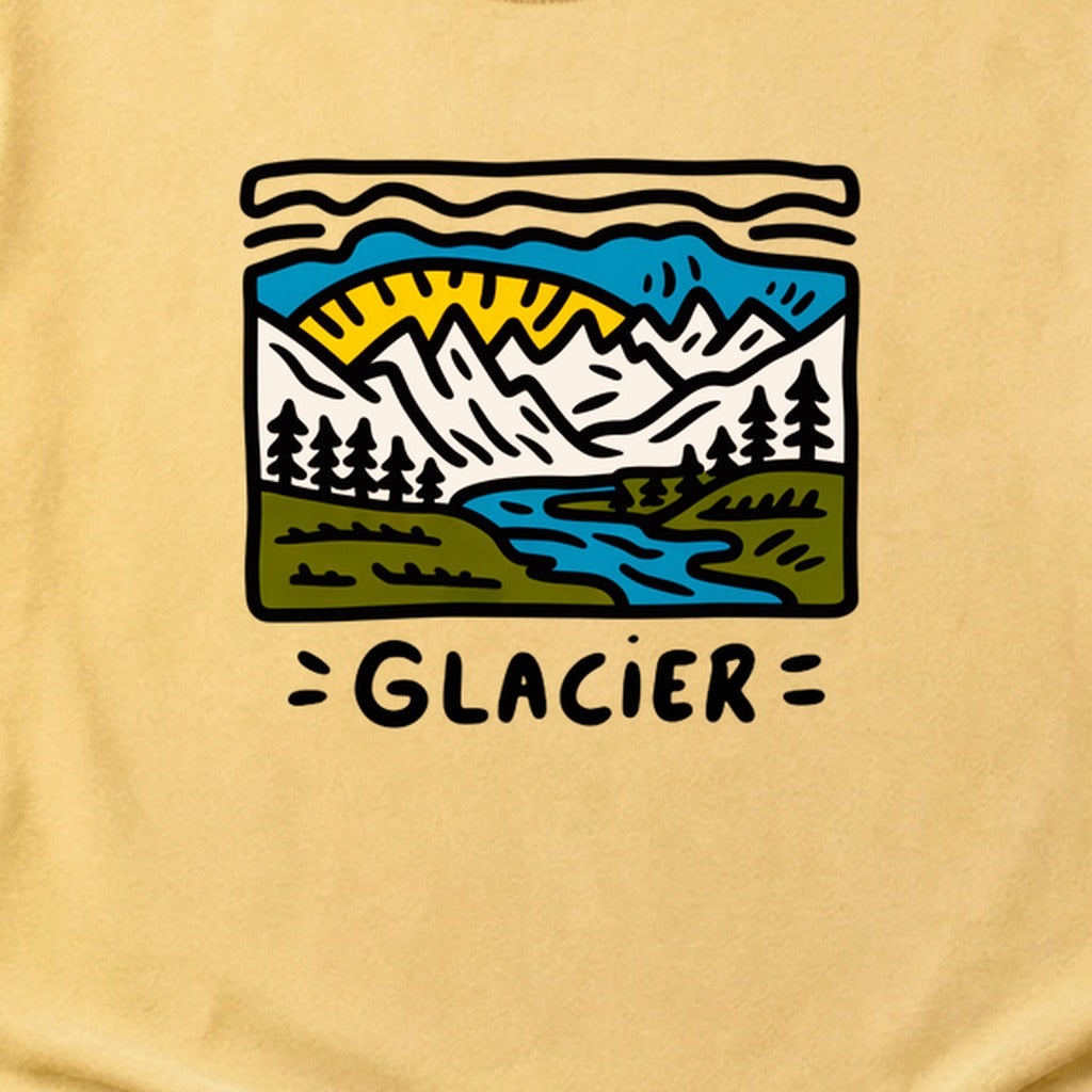 Glacier National Park Cotton T-Shirt