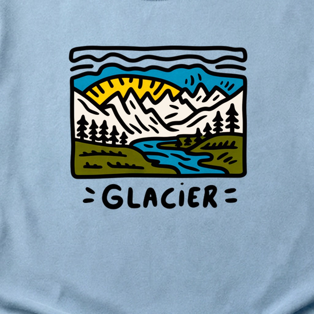 Glacier National Park Cotton T-Shirt