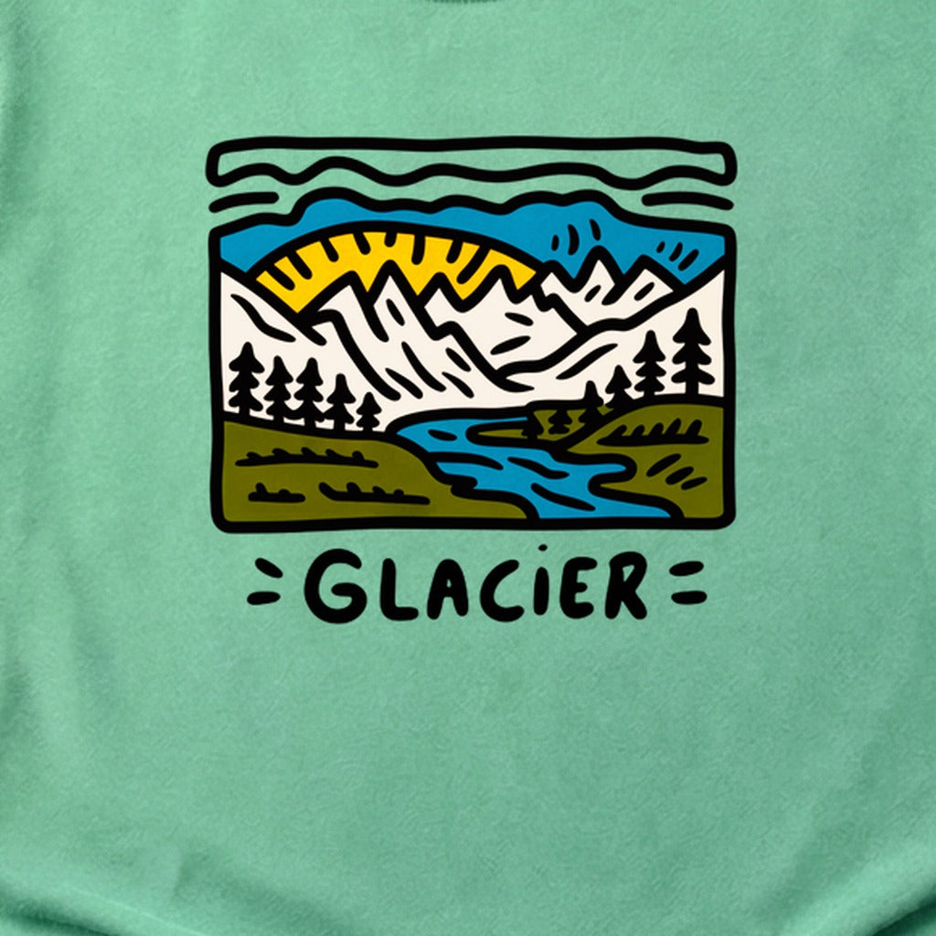 Glacier National Park Cotton T-Shirt