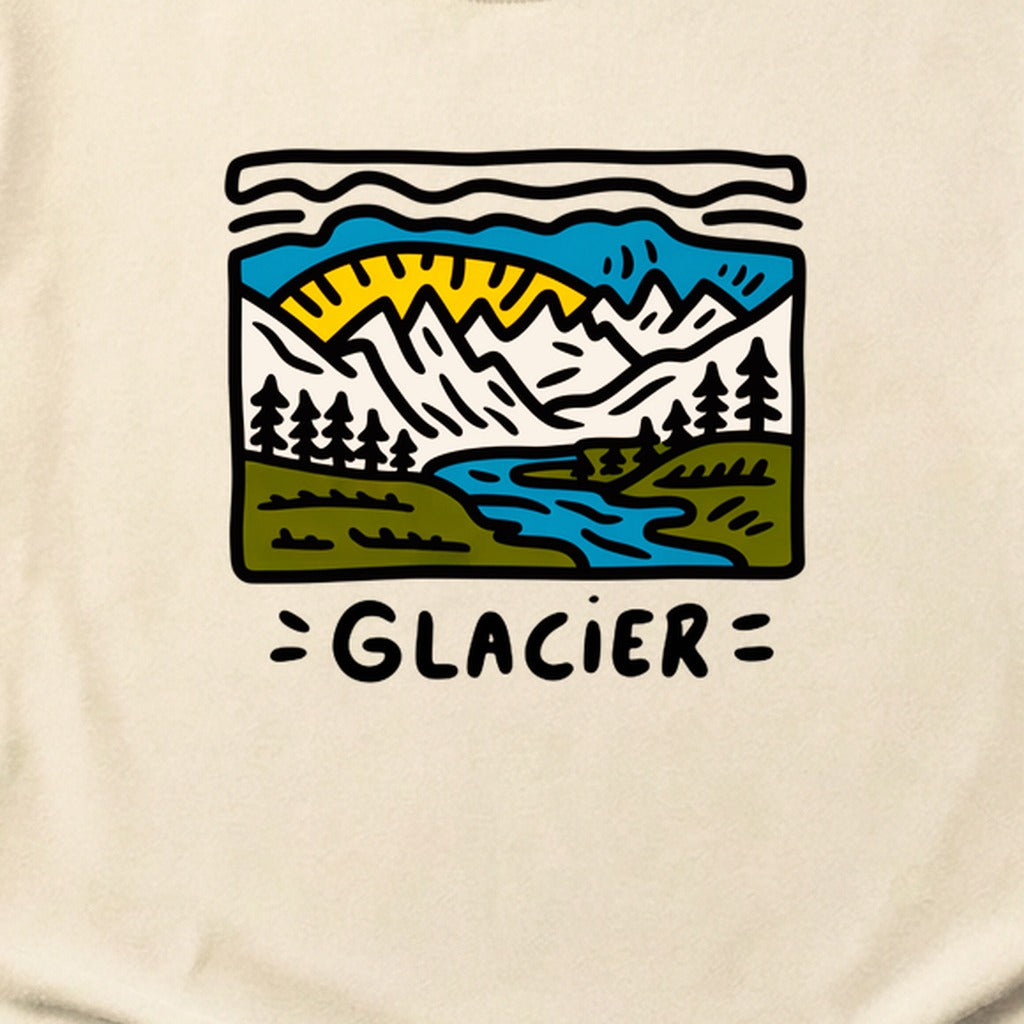 Glacier National Park Cotton T-Shirt