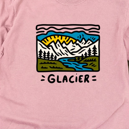 Glacier National Park Cotton Long Sleeve