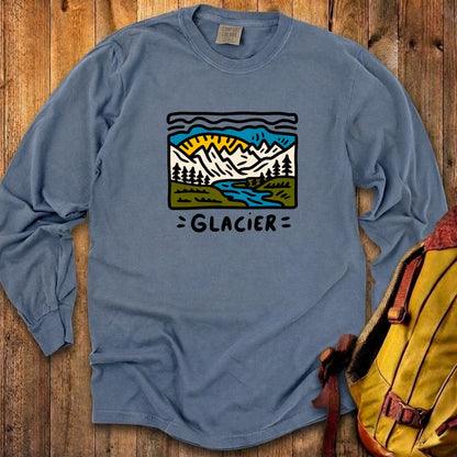 Glacier National Park Cotton Long Sleeve