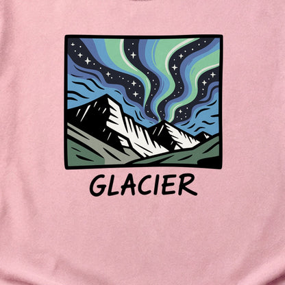Glacier National Park at Night Cotton T-Shirt