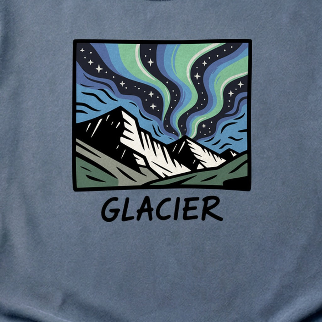 Glacier National Park at Night Cotton T-Shirt