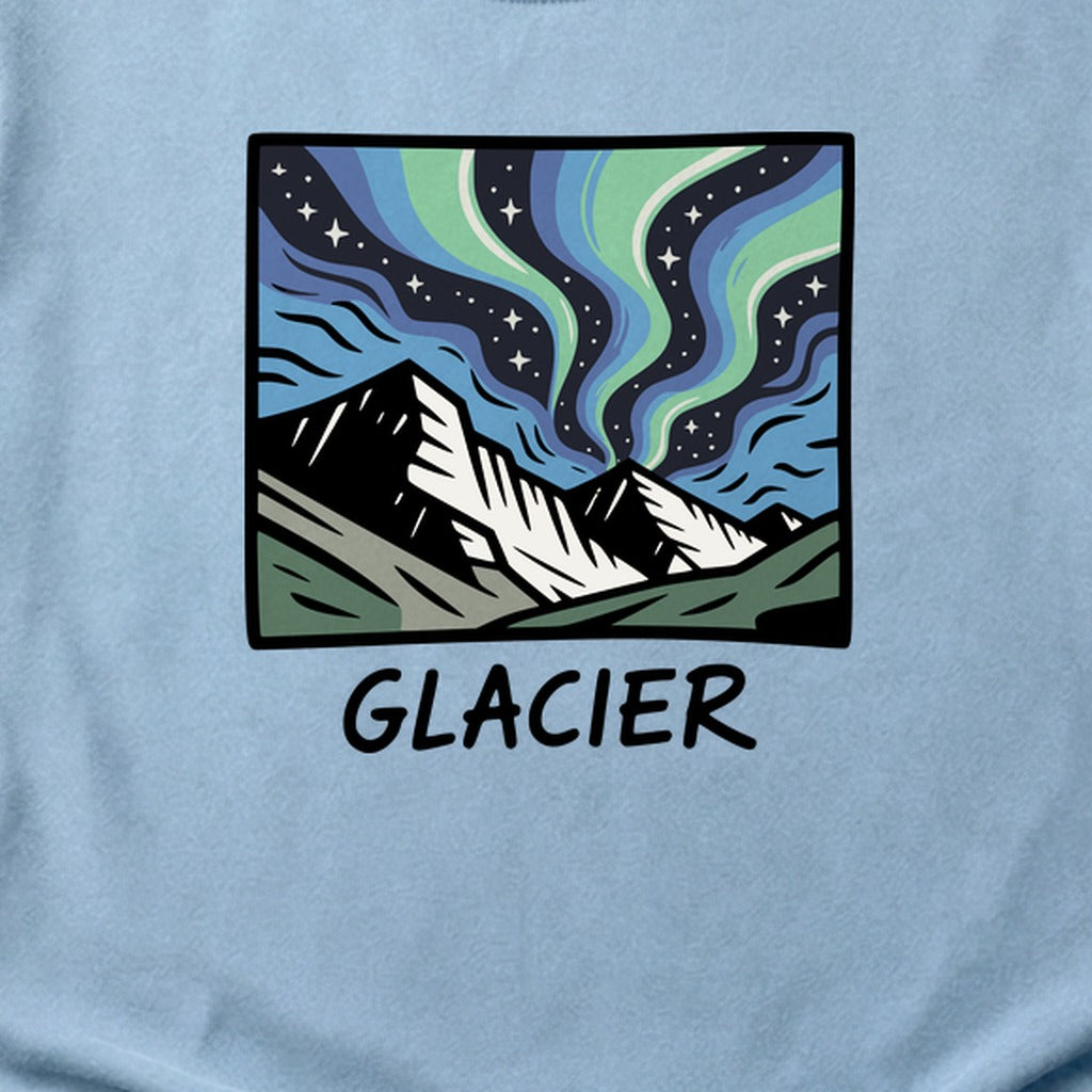 Glacier National Park at Night Cotton T-Shirt