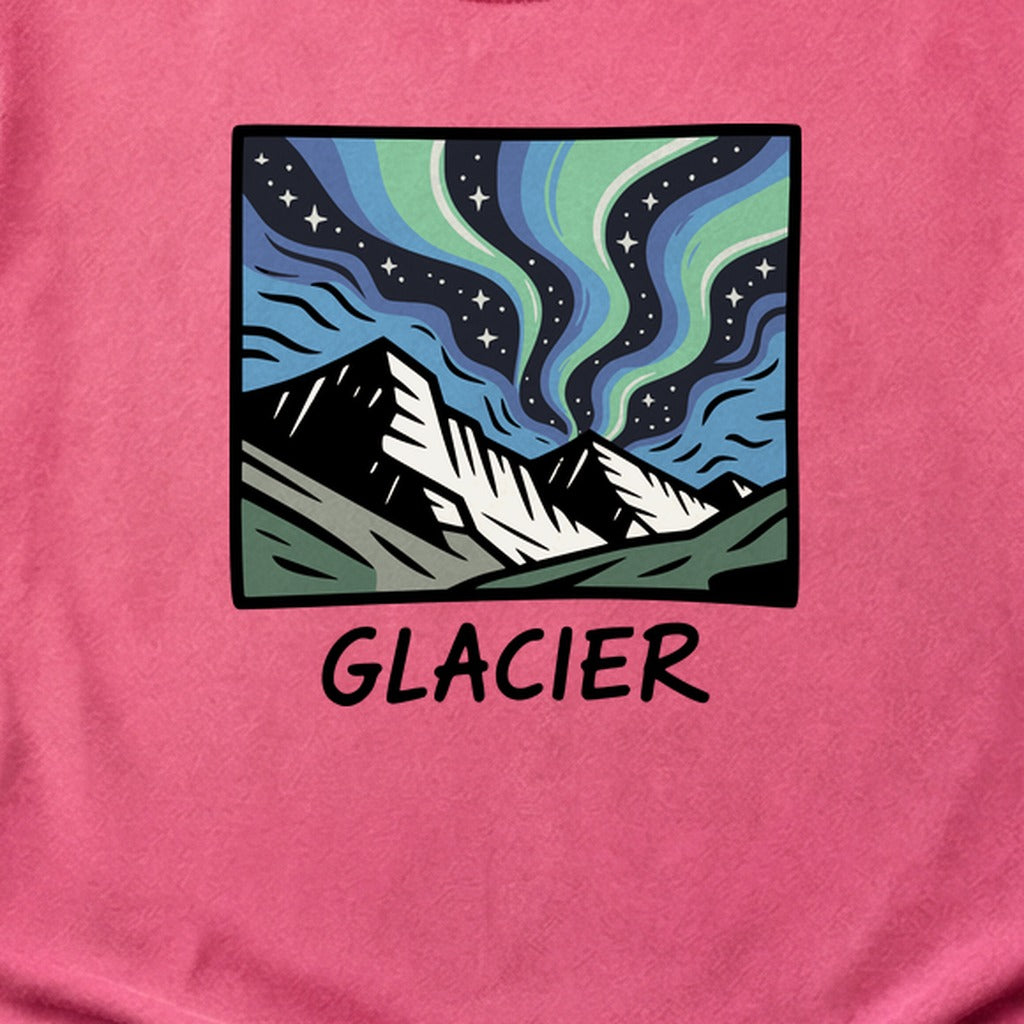 Glacier National Park at Night Cotton T-Shirt