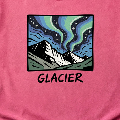 Glacier National Park at Night Cotton T-Shirt