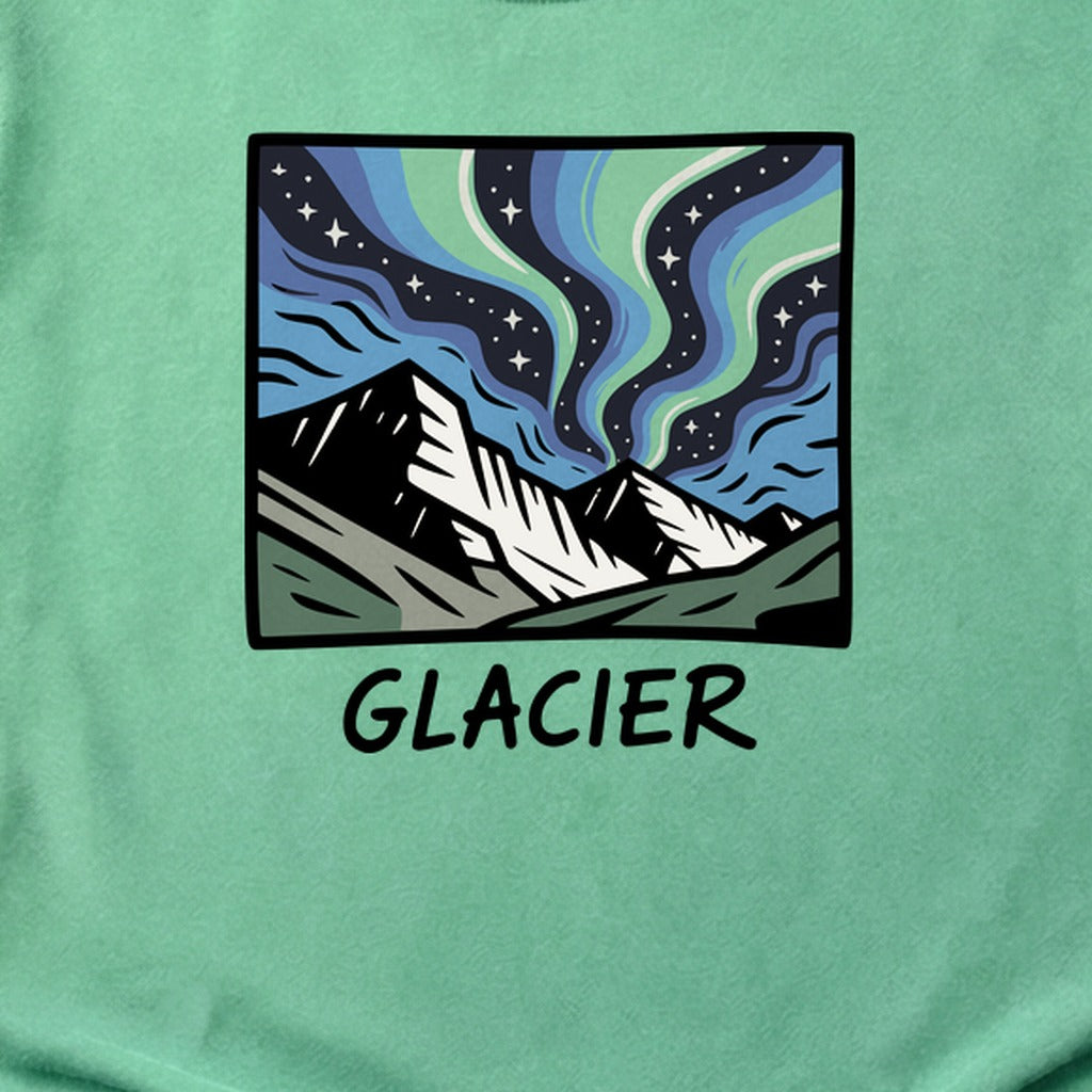 Glacier National Park at Night Cotton T-Shirt
