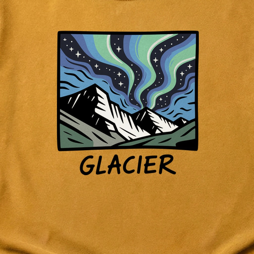 Glacier National Park at Night Cotton T-Shirt