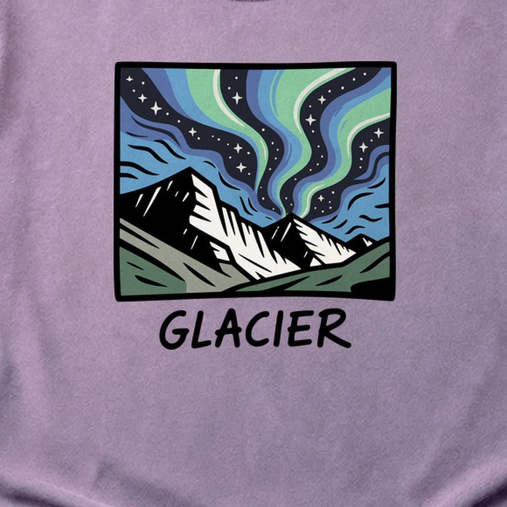 Glacier National Park at Night Cotton T-Shirt