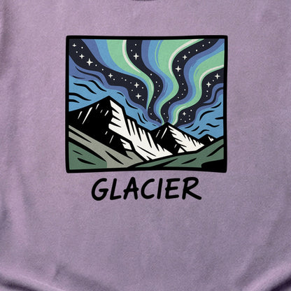 Glacier National Park at Night Cotton T-Shirt