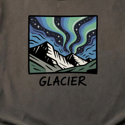 Glacier National Park at Night Cotton T-Shirt