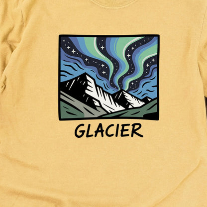Glacier National Park at Night Cotton Long Sleeve