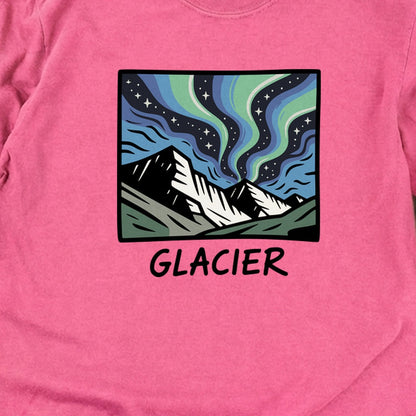 Glacier National Park at Night Cotton Long Sleeve