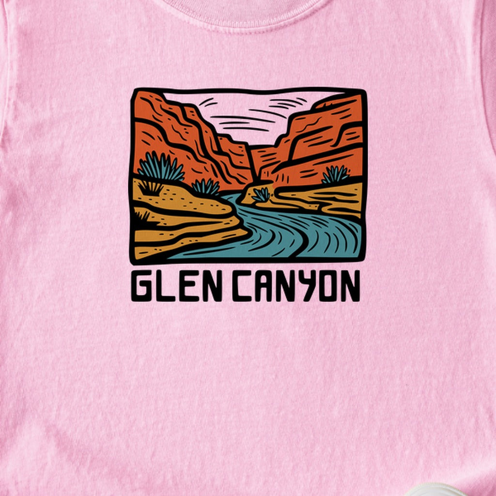 Glen Canyon National Recreation Area Kids Cotton T-Shirt