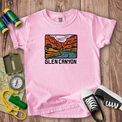 Glen Canyon National Recreation Area Kids Cotton T-Shirt