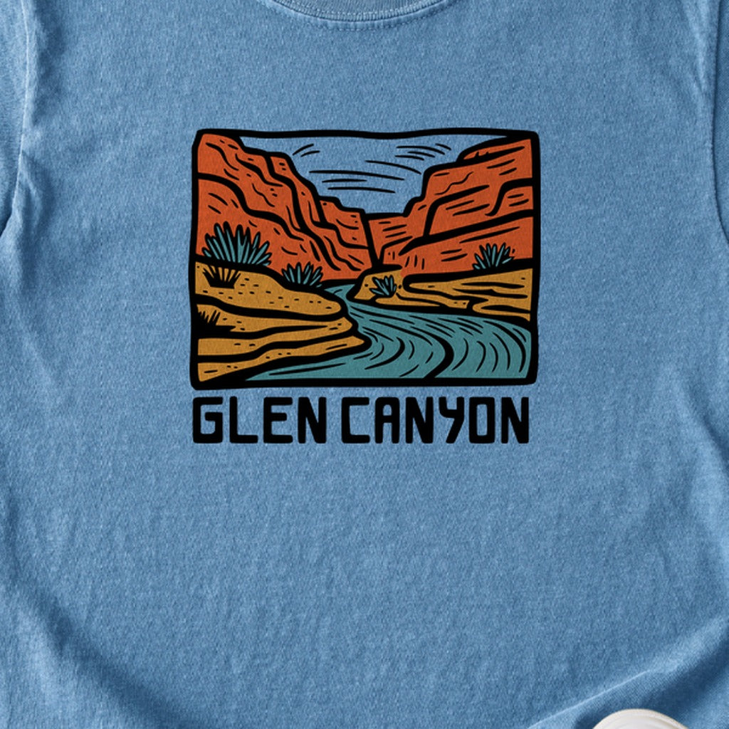 Glen Canyon National Recreation Area Kids Cotton T-Shirt