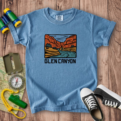 Glen Canyon National Recreation Area Kids Cotton T-Shirt