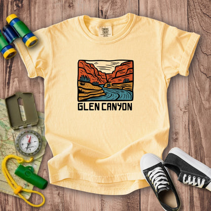 Glen Canyon National Recreation Area Kids Cotton T-Shirt