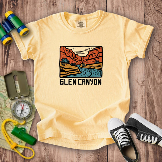 Glen Canyon National Recreation Area Kids Cotton T-Shirt