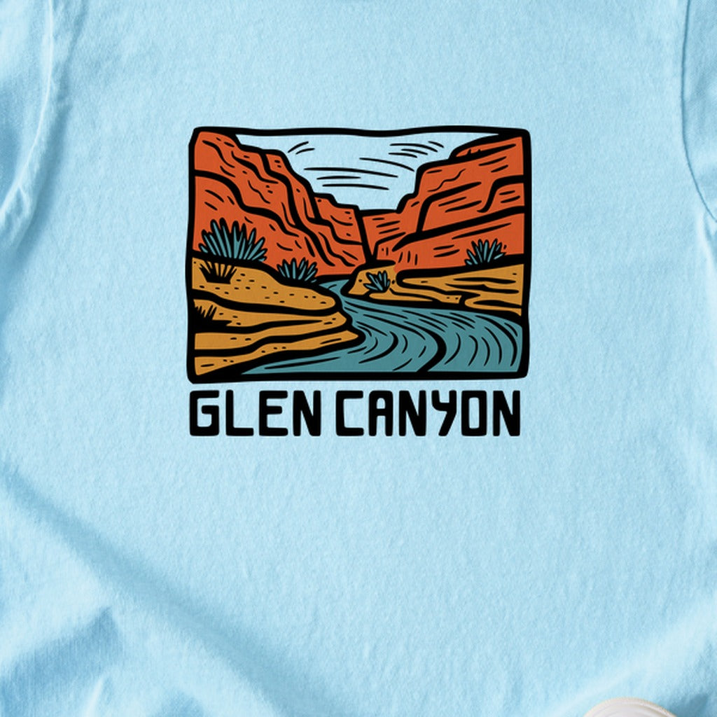 Glen Canyon National Recreation Area Kids Cotton T-Shirt