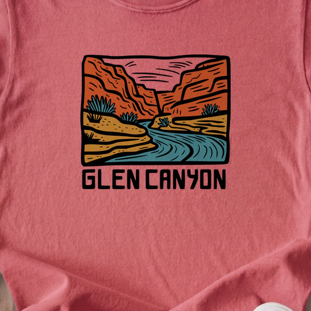 Glen Canyon National Recreation Area Kids Cotton T-Shirt