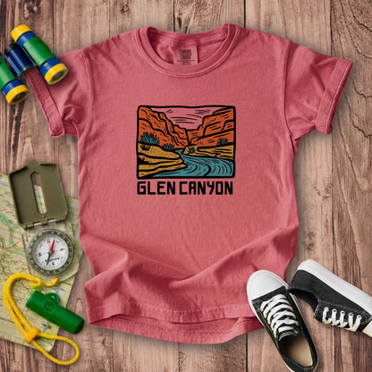 Glen Canyon National Recreation Area Kids Cotton T-Shirt