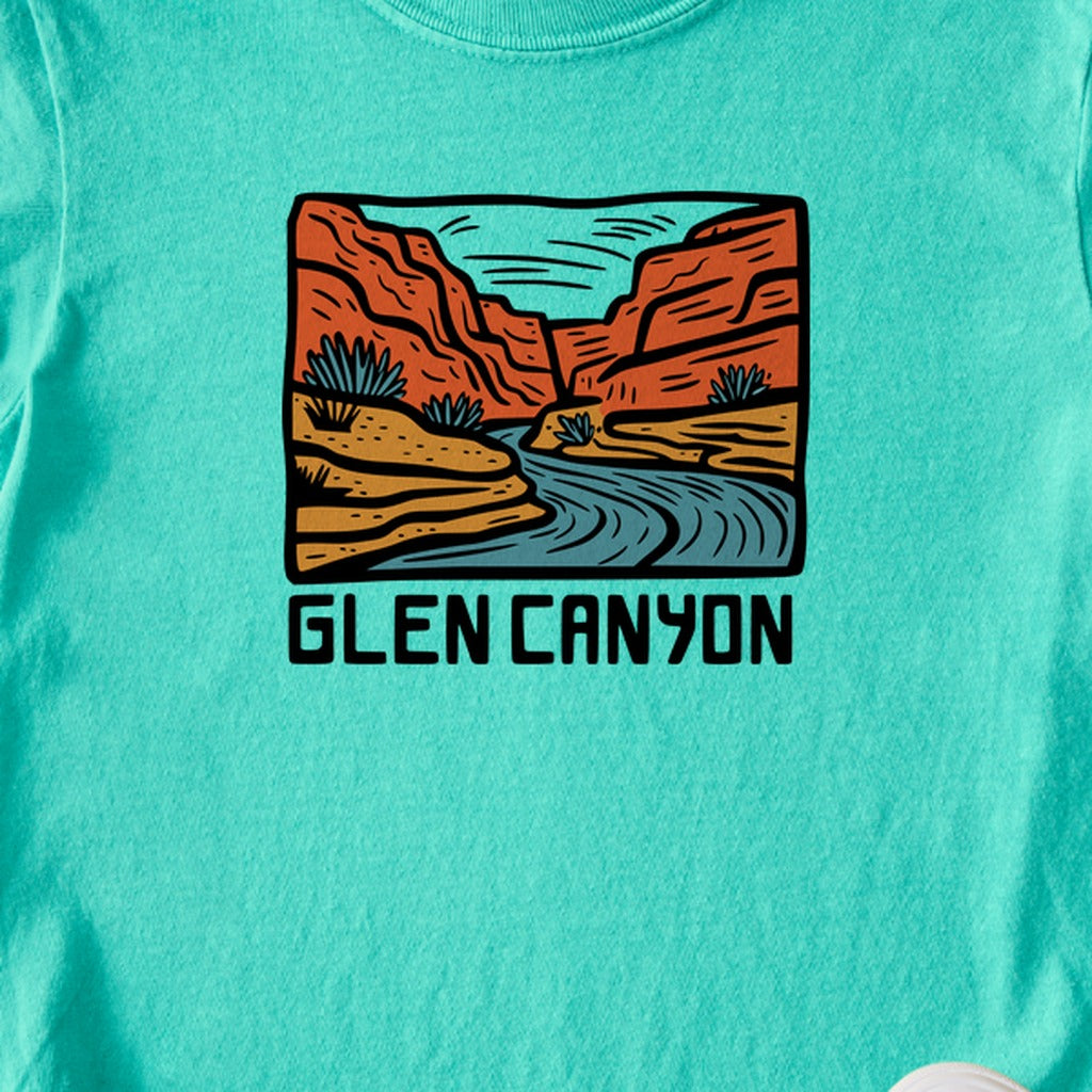 Glen Canyon National Recreation Area Kids Cotton T-Shirt