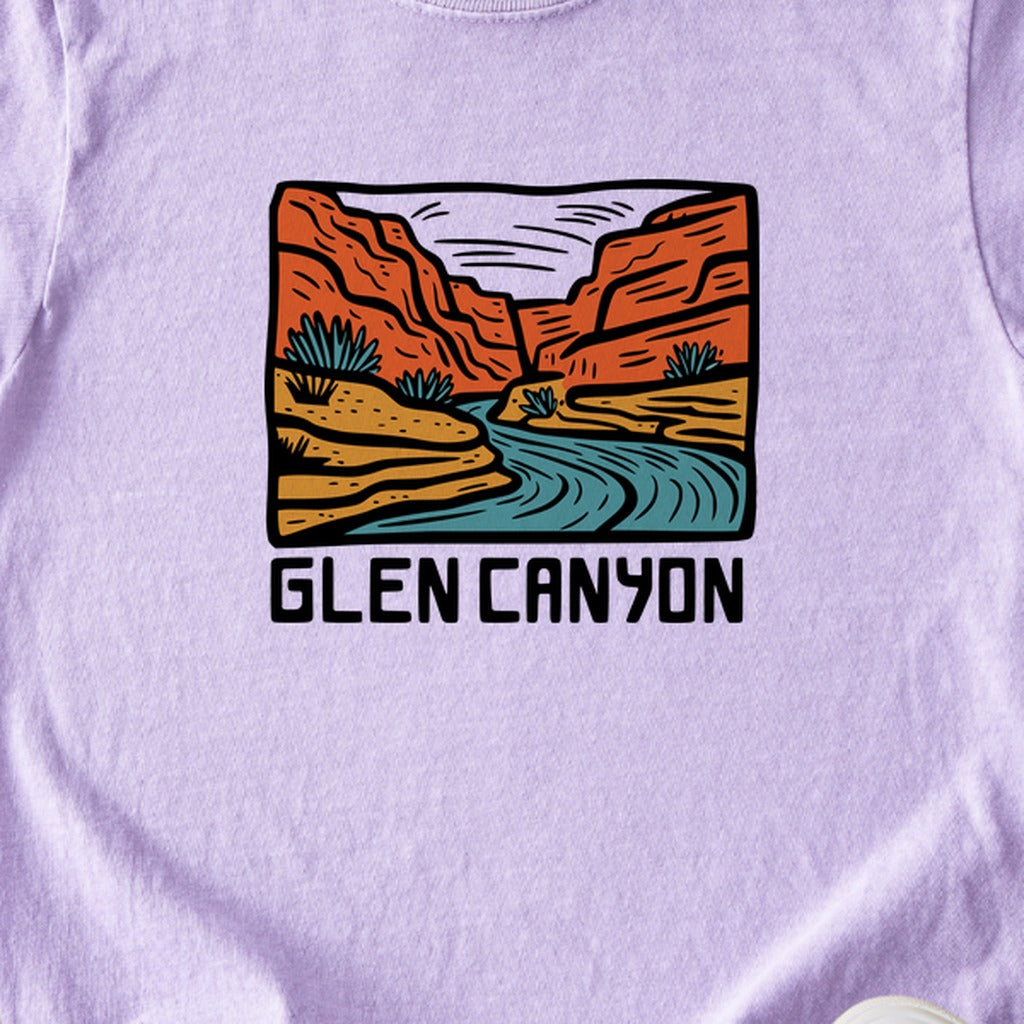 Glen Canyon National Recreation Area Kids Cotton T-Shirt