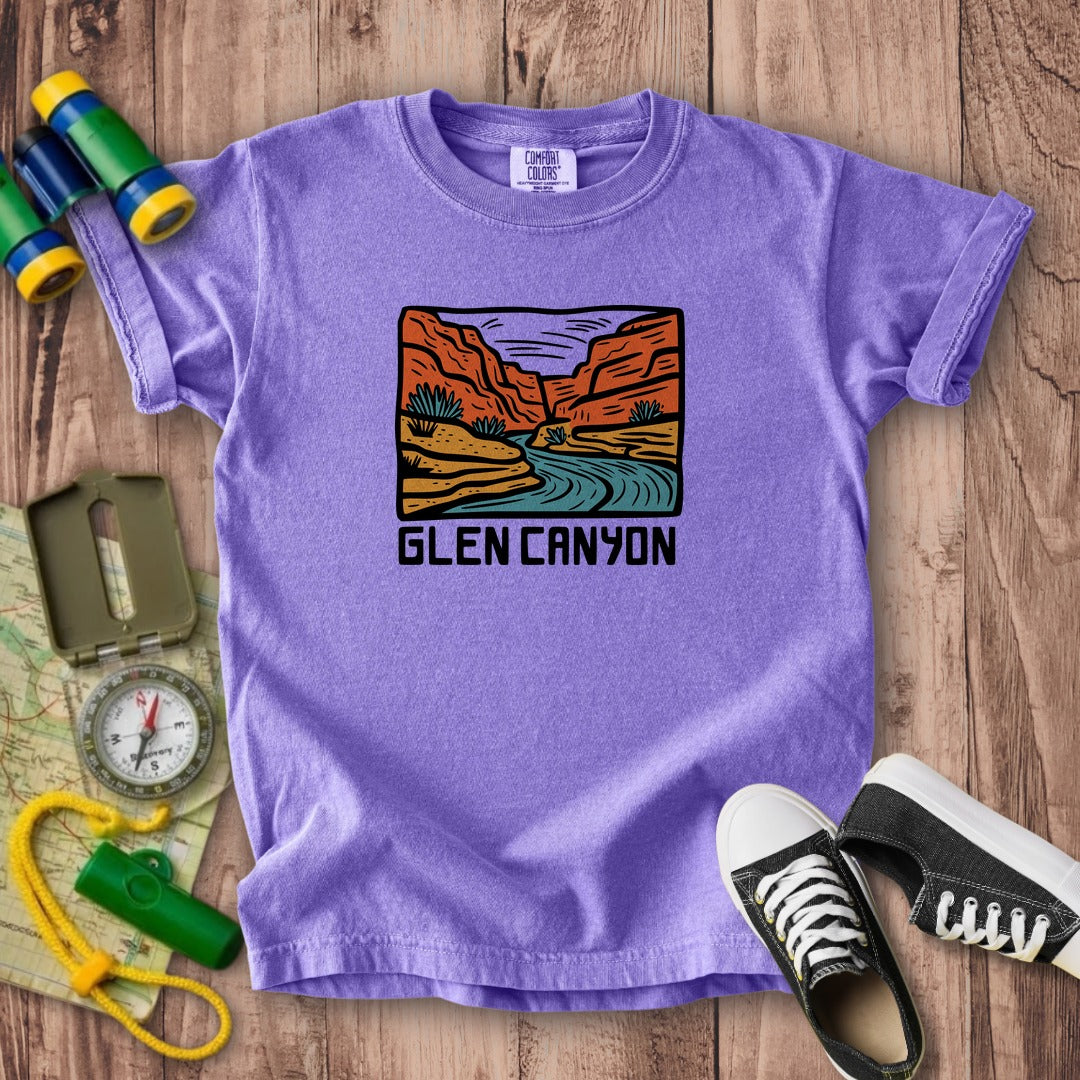 Glen Canyon National Recreation Area Kids Cotton T-Shirt