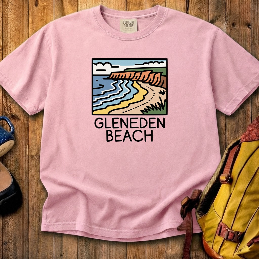 Gleneden Beach Cotton T-Shirt