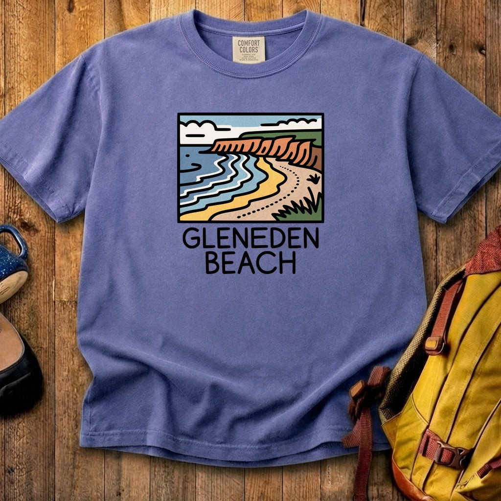 Gleneden Beach Cotton T-Shirt